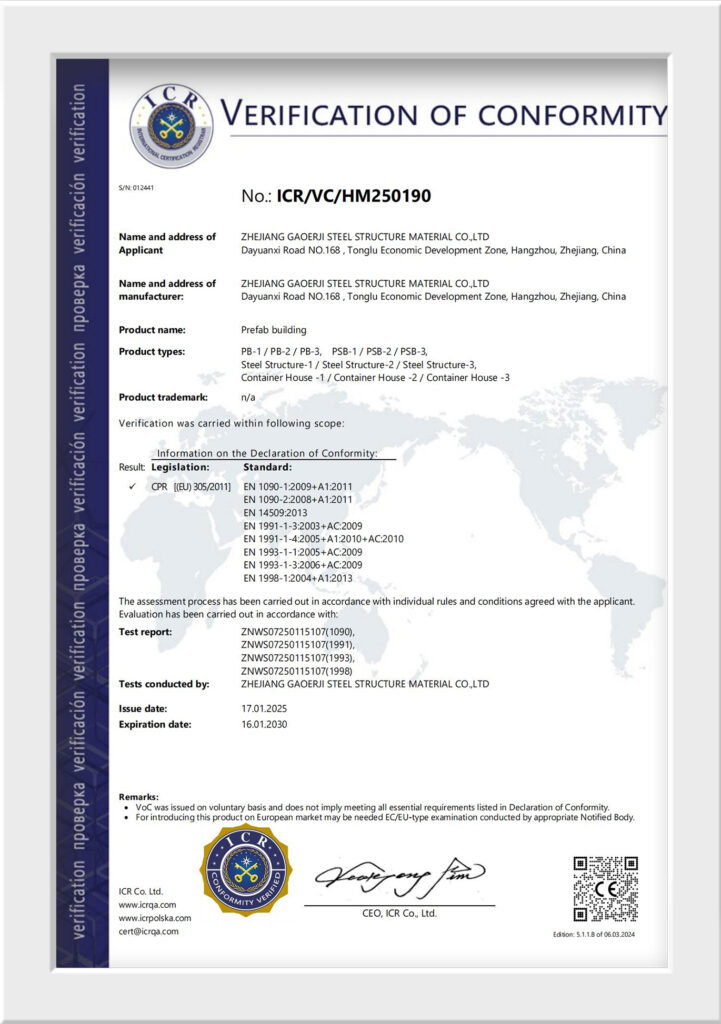 ce certificate
